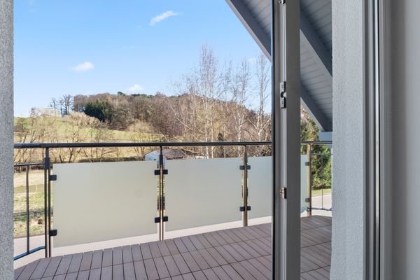 Balkon mit Ostausrichtung