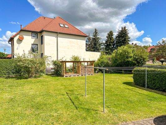 Wäscheplatz für die Bewohner