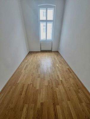 Schlafzimmer unmöbliert