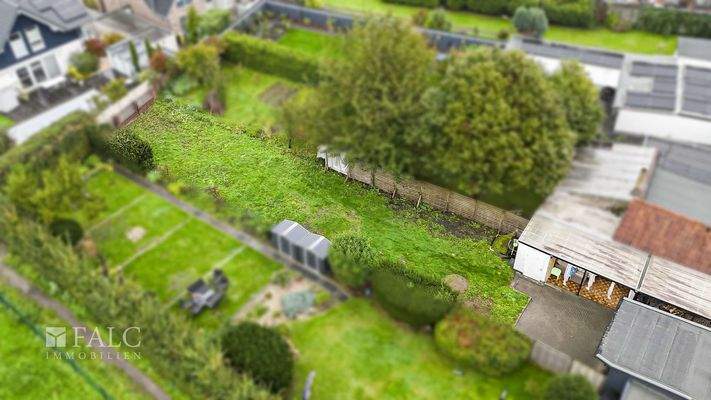 Außen Garten Draufsicht