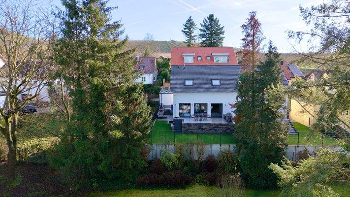 Rückseite und Garten