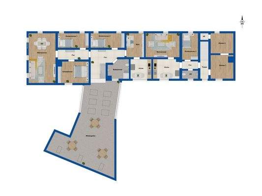 Grundriss Obergeschoss