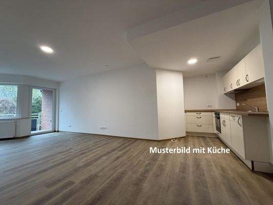 Musterküche Wohnzimmer