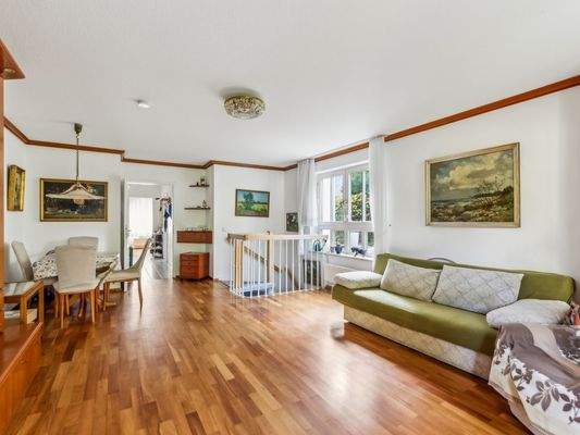 Blick vom Wohnbereich