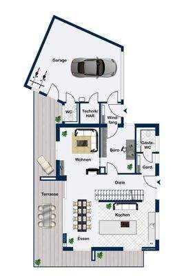 Grundriss Erdgeschoss