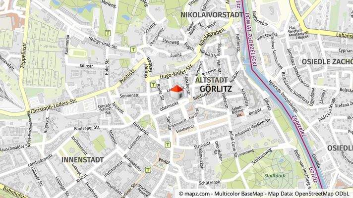 Geolyzer Kartenausschnitt