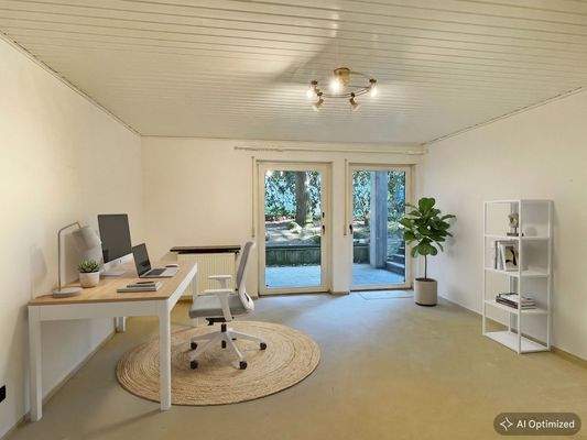[KI-optimiertes Foto] Als ruhiges Schlafzimmer oder Büro bestens geeignet
