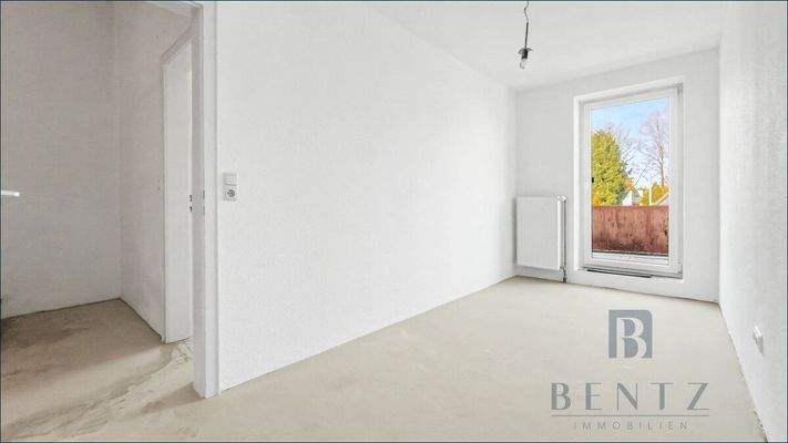 Schlafzimmer Obergeschoss mit Balkon