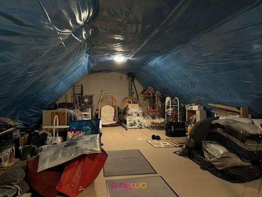 Die Ausbaureserve: der Dachboden!