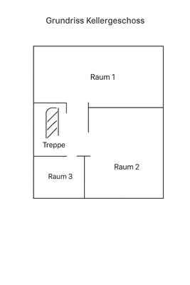 Kellergeschoß Teilkeller