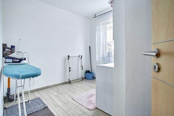 Hauswirtschaftsraum im Obergeschoss