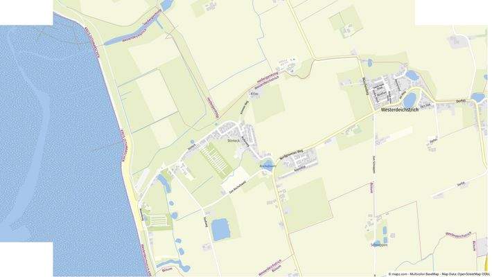 Geolyzer Kartenausschnitt