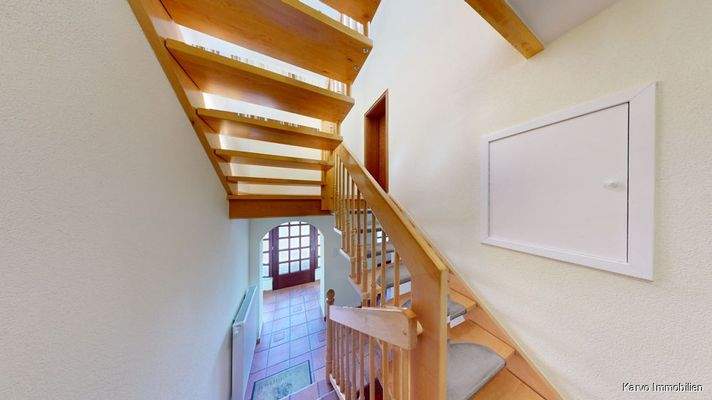 Treppenhaus zum Obergeschoss