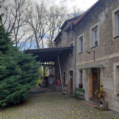 Eingang zum Mühlenhaus 