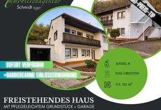 Freistehendes Haus mit Garage