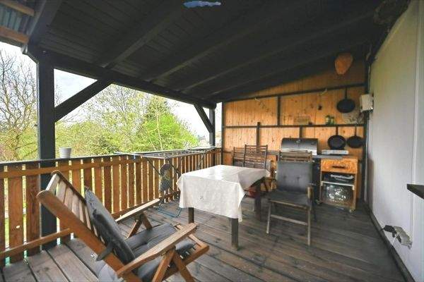 Balkon mit Überdachung OG