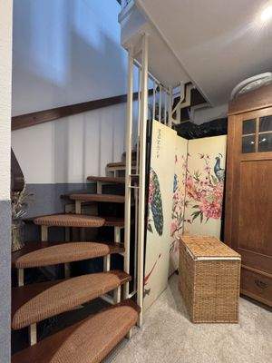 Treppenzugang zum Souterrain