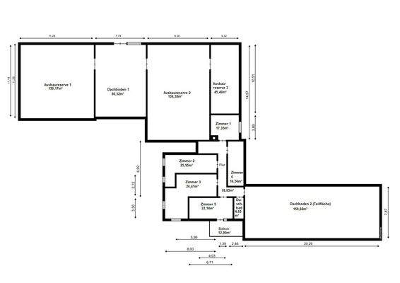Grundrisse Dachgeschoss
