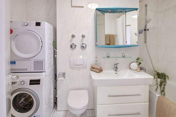 ... inkl. Waschmaschinenanschluss