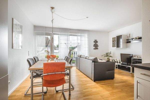 Wohnung 1 Wohnraum Ansicht 1