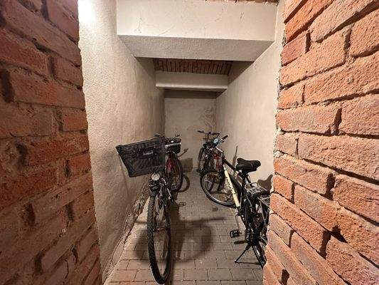 Abstellplatz für Fahrräder