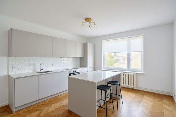 Gästezimmer als Küche digital möbliert