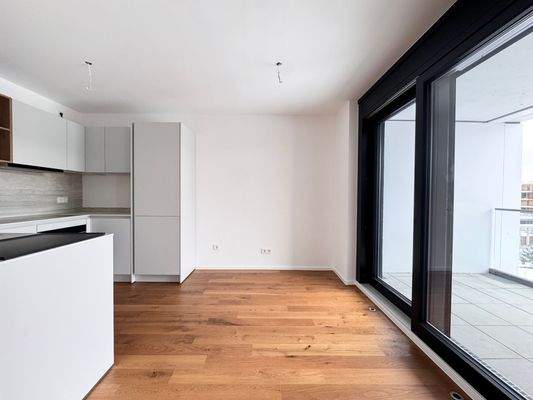 Moderne Wohnung mit Loggia