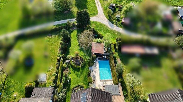 Garten/Gartenzufahrt