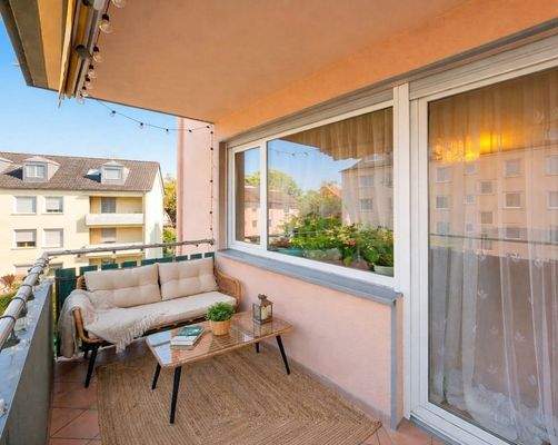 Balkon Einrichtungsbeispiel