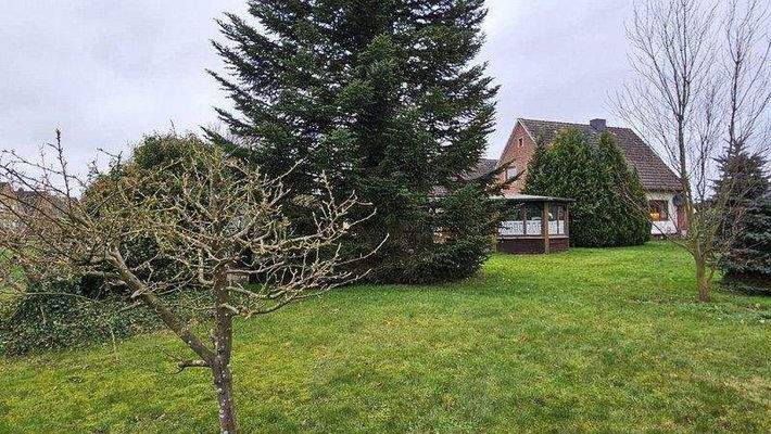 Gartenansicht auf das Haus