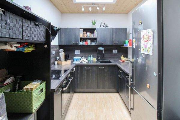 Küche mit Oberlicht