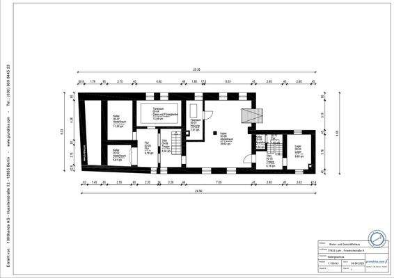 Grundriss Kellergeschoss