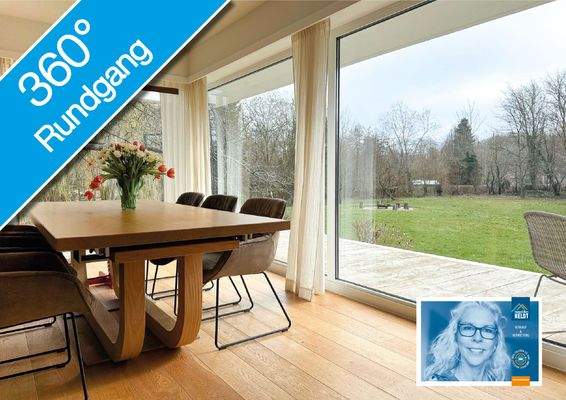 Essbereich Gartenausblick