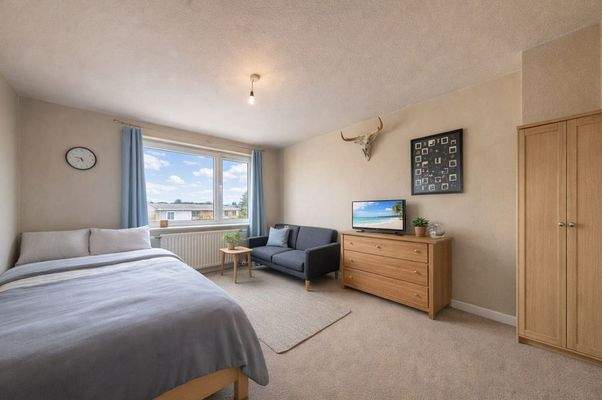 Wohnen und Schlafen virtuell möbliert