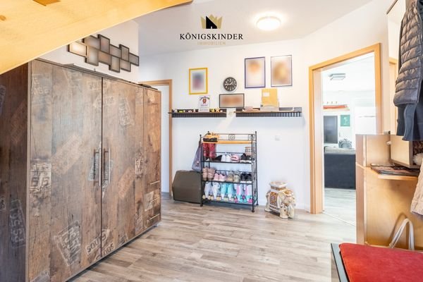 Diele mit Garderobe
