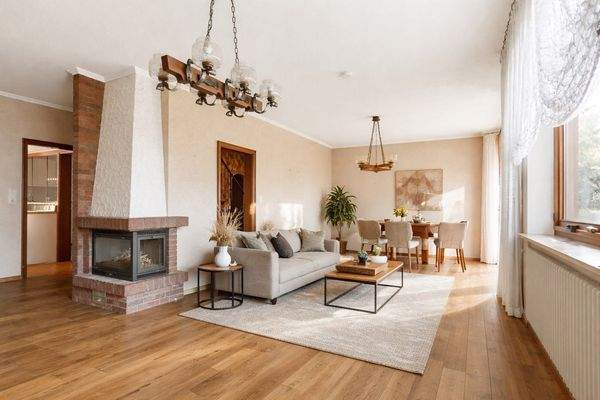 Einrichtungsbeispiel Wohnzimmer