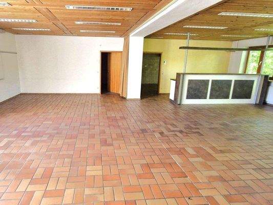 der große Schulungsraum im Erdgeschoss