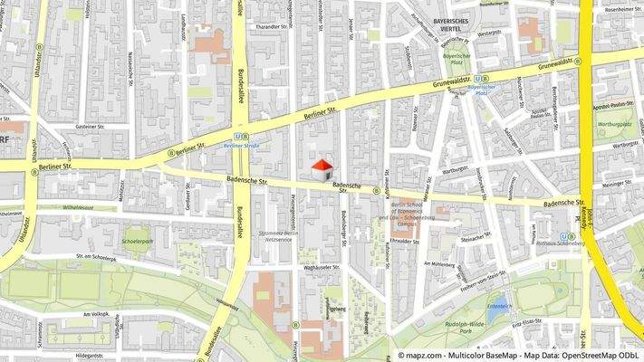 Geolyzer Kartenausschnitt