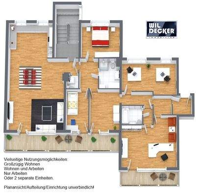 PLAN-Aufteilungsidee.