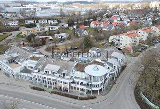 Gesamtgebäude aus der Luft