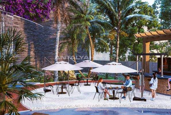 Mountain-View Flats in a Hotel-Concept Project in Kargıcak Alanya