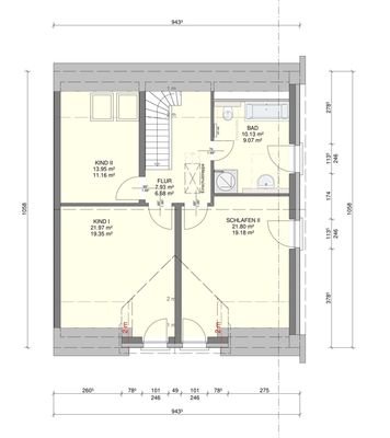 Grundriss DG