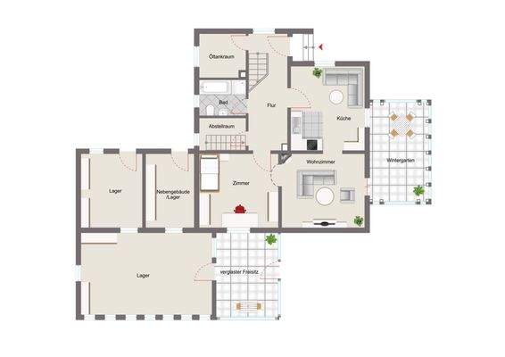 Grundriss Erdgeschoss