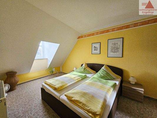 Schlafzimmer Ferienwohnung DG