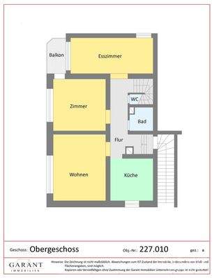 Grundriss  Obergeschoss