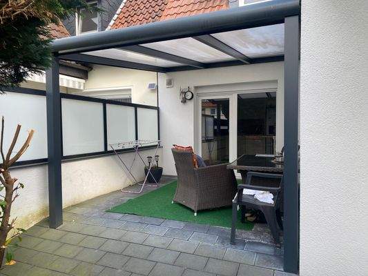 Überdachte Terrasse/Küche