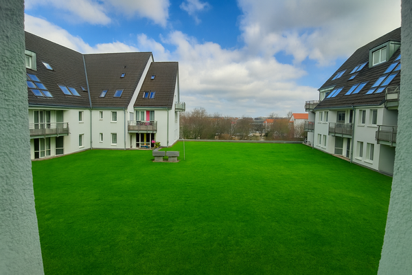 Blick von der Küche aus