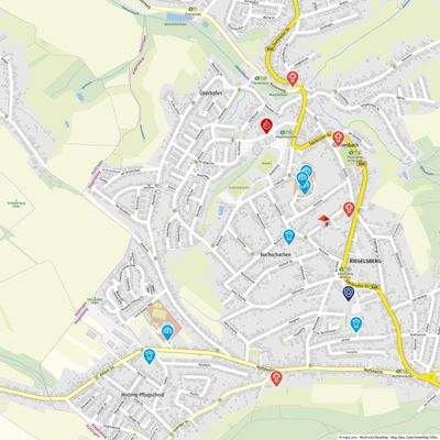 Geolyzer Kartenausschnitt