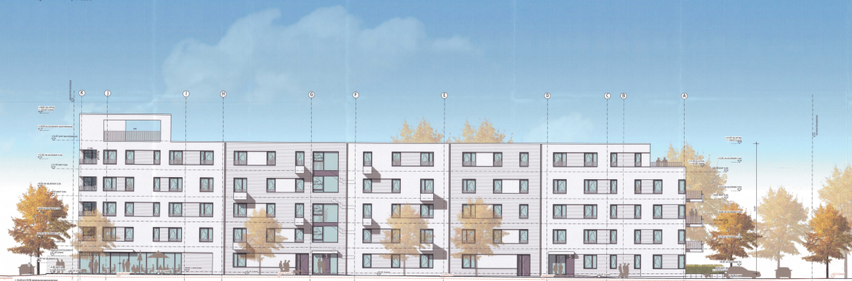 Ansicht Norden Haus C