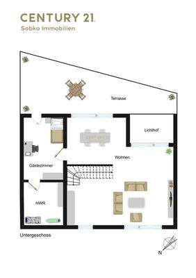 Grundriss Untergeschoss